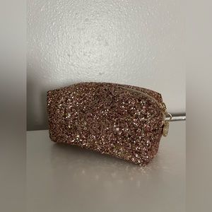 Bath & Body Works shimmer cosmetic bag